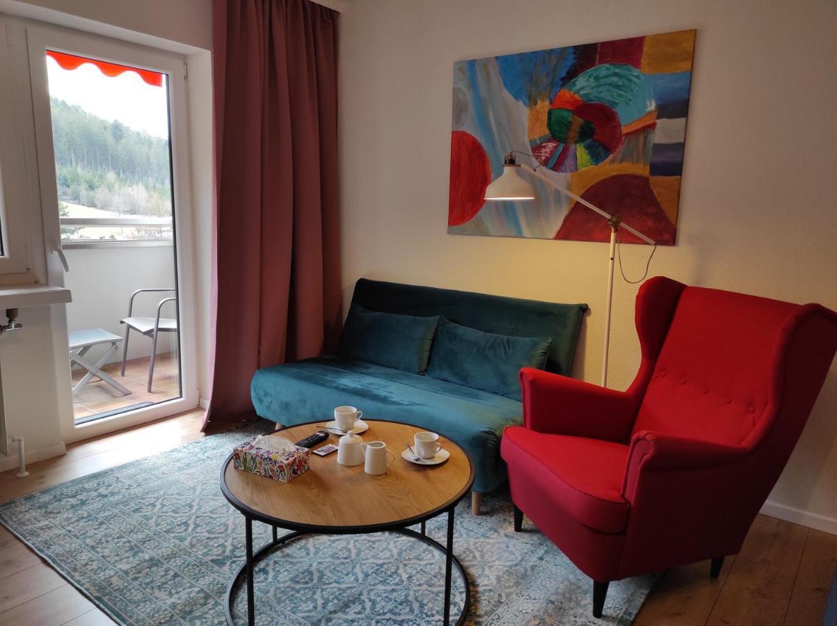 Ferienwohnung Vogelnest Im Schwarzwald Baiersbronn Esterno foto