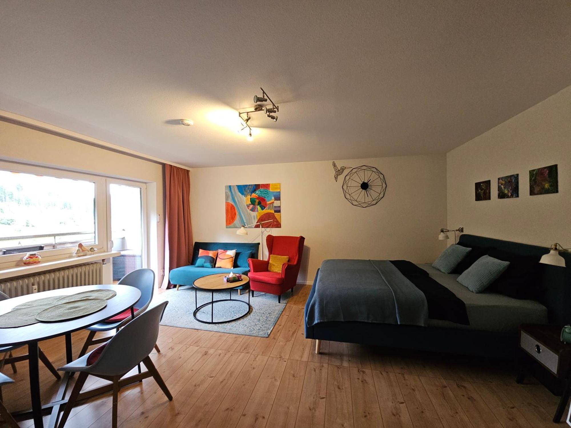 Ferienwohnung Vogelnest Im Schwarzwald Baiersbronn Esterno foto